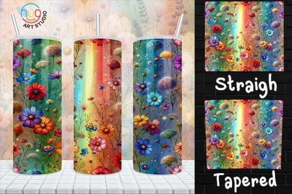 Download Wildflower Skinny Tumbler, Spring Flower - Premium Resources