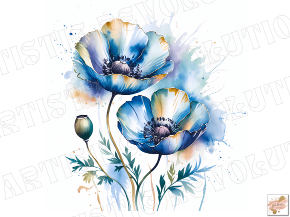 Download Watercolor Flowers Floral Clipart Bundle - Watercolor flowers Collection